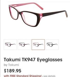 Takumi frames with clip on sunglasses